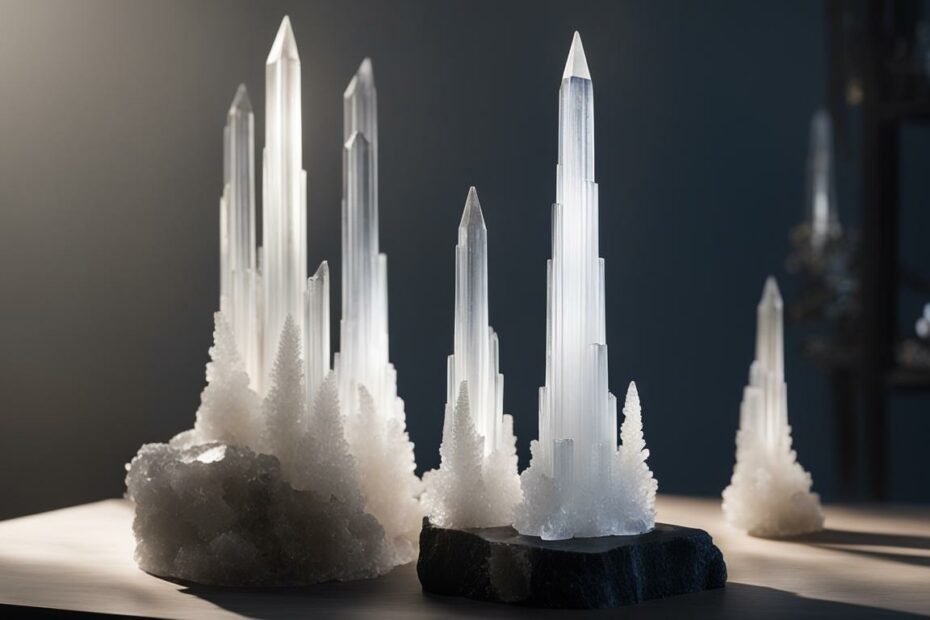 selenite tower crystal