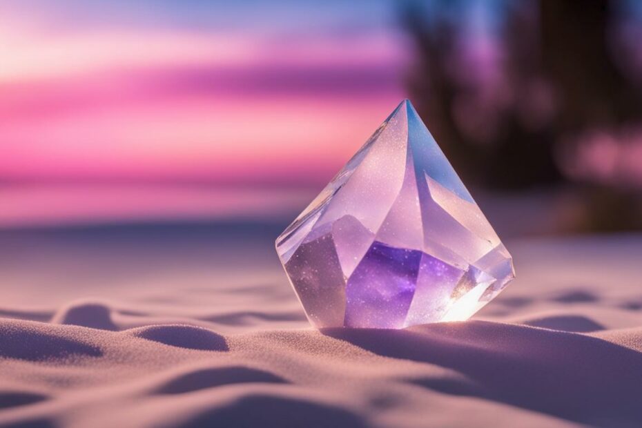 terminated quartz crystal